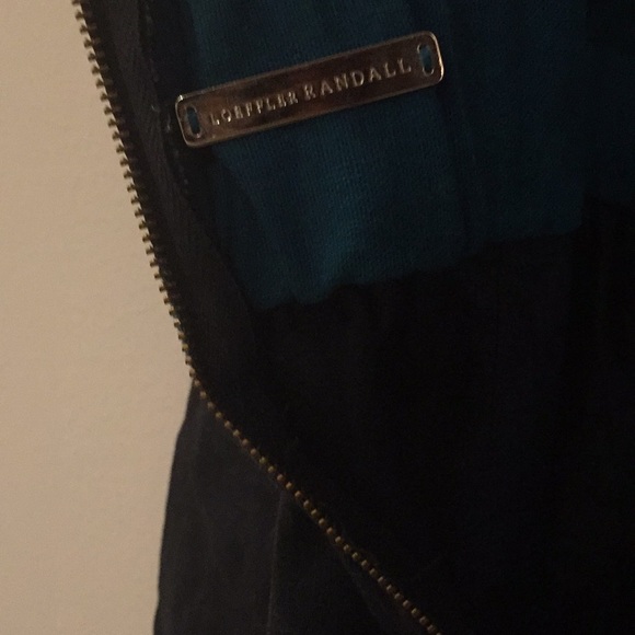 Loeffler Randall Navy Mini Skirt - Picture 4 of 4